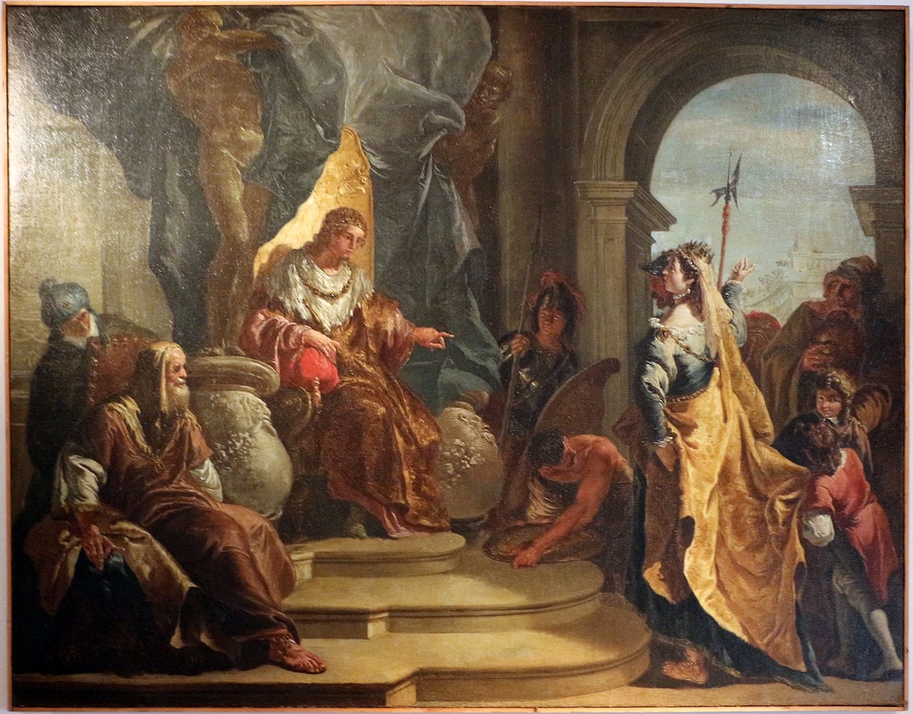 Salomone e la regina di Saba - Museo Diocesano di Trento